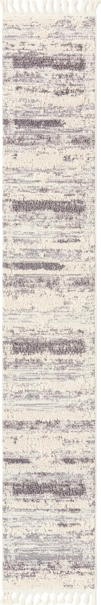 2' x 12' Edgerton · Abstract rug, sand