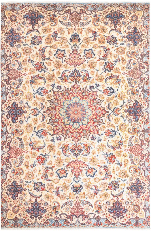 5' 1 x 7' 10 Judith · Medallion rug, beige and multi