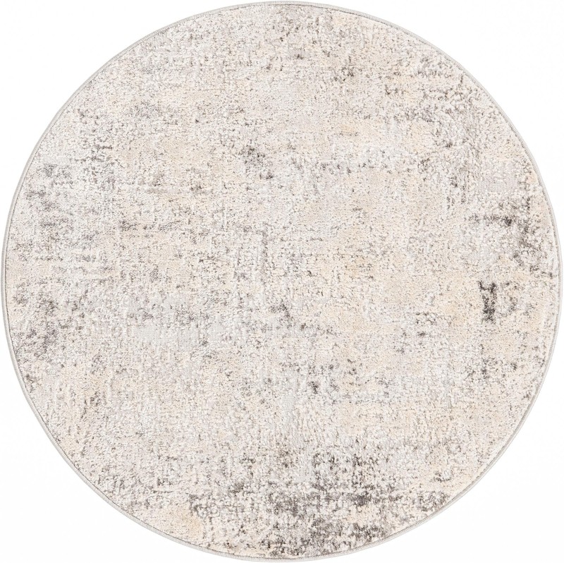 Stanton · Abstract rug, silver and ivory