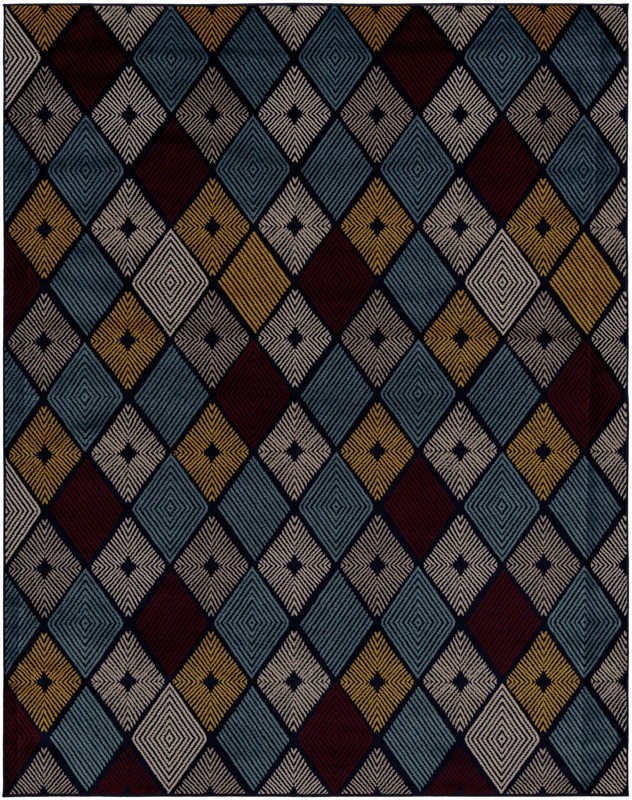 Partridge · Diamond rug, multi