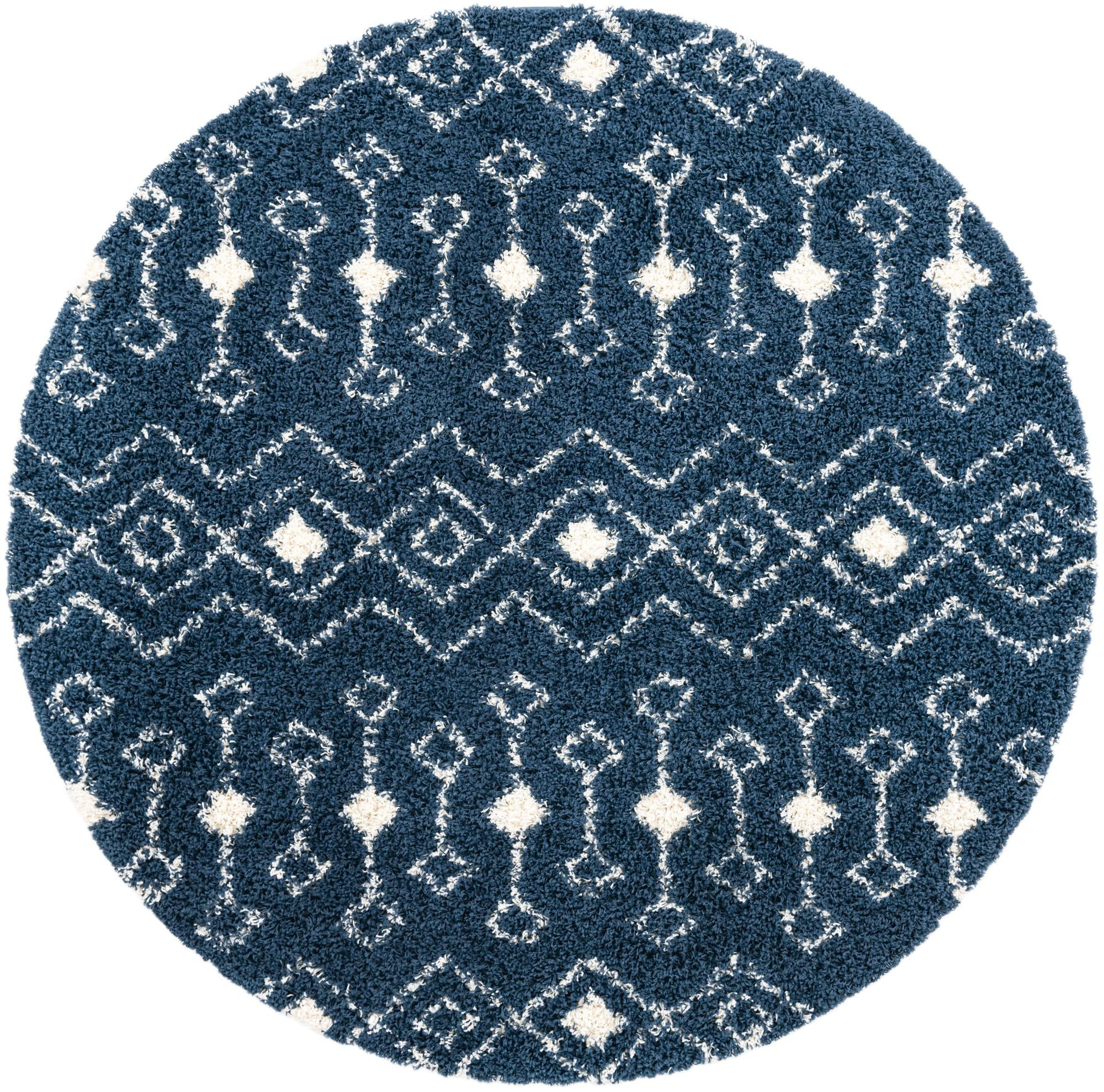 7' 10 x 7' 10 Bayley · Diamond Shag Rug