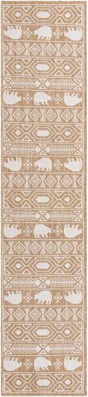 2' 7 x 12' Ralston · Geometric Outdoor Rug, taupe