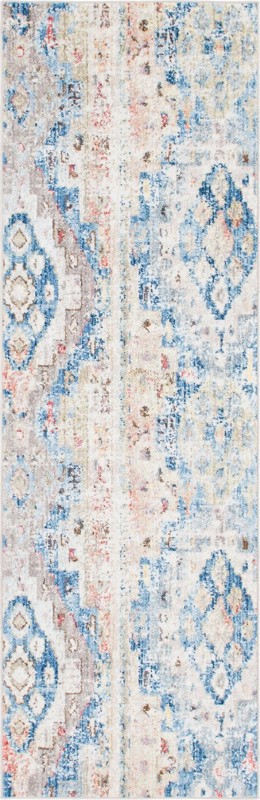 Quinn · Medallion rug, blue