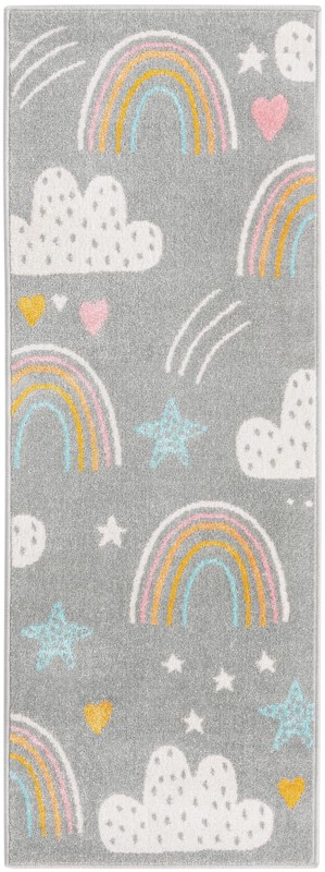 Canton · Pictoral rug, gray