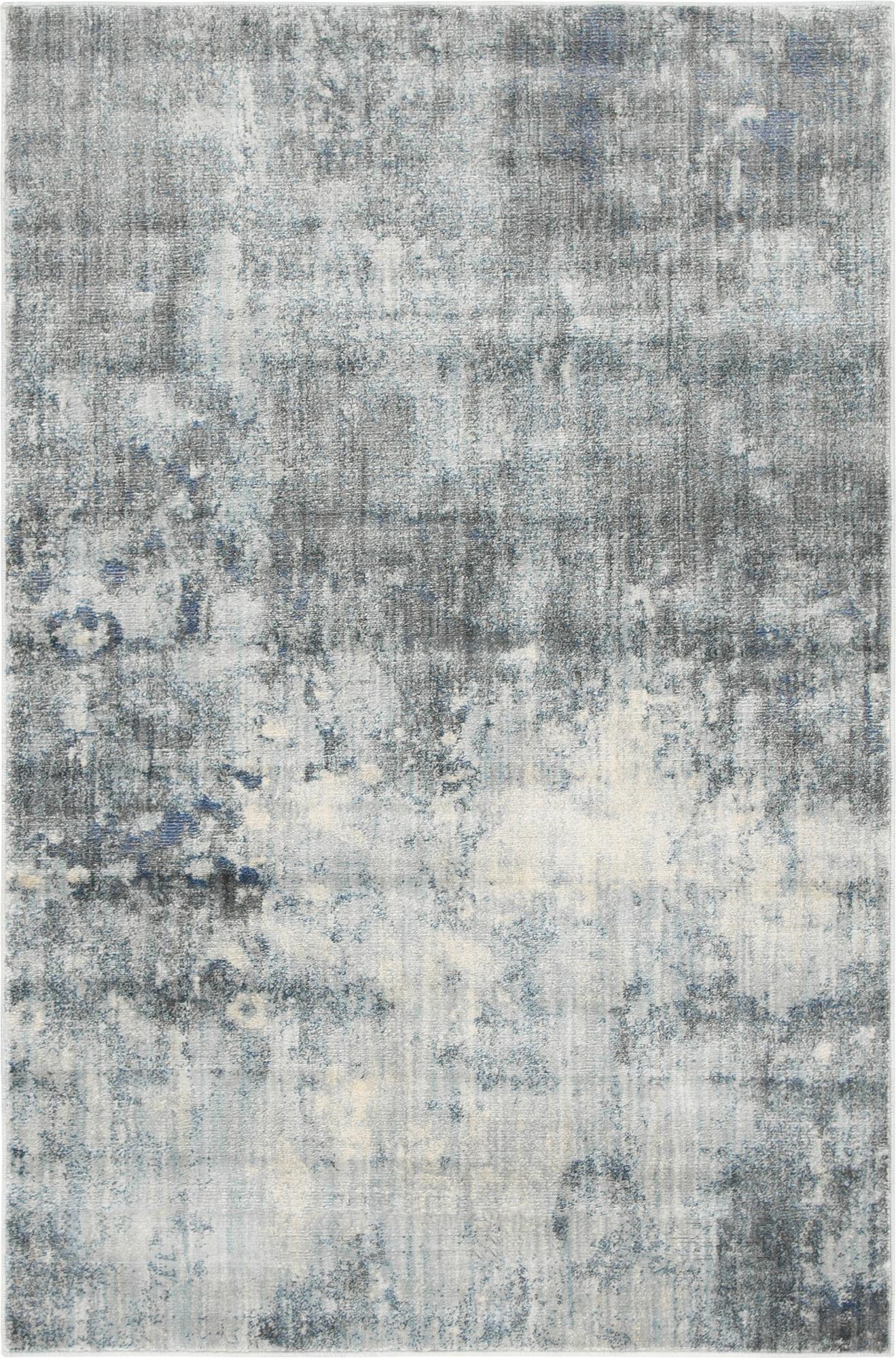 4' x 6' Somerset · Abstract rug, gray