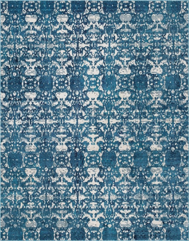 Basin · Abstract rug, navy