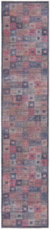 2' 7 x 12' Lewes · Geometric Washable Rug, multi