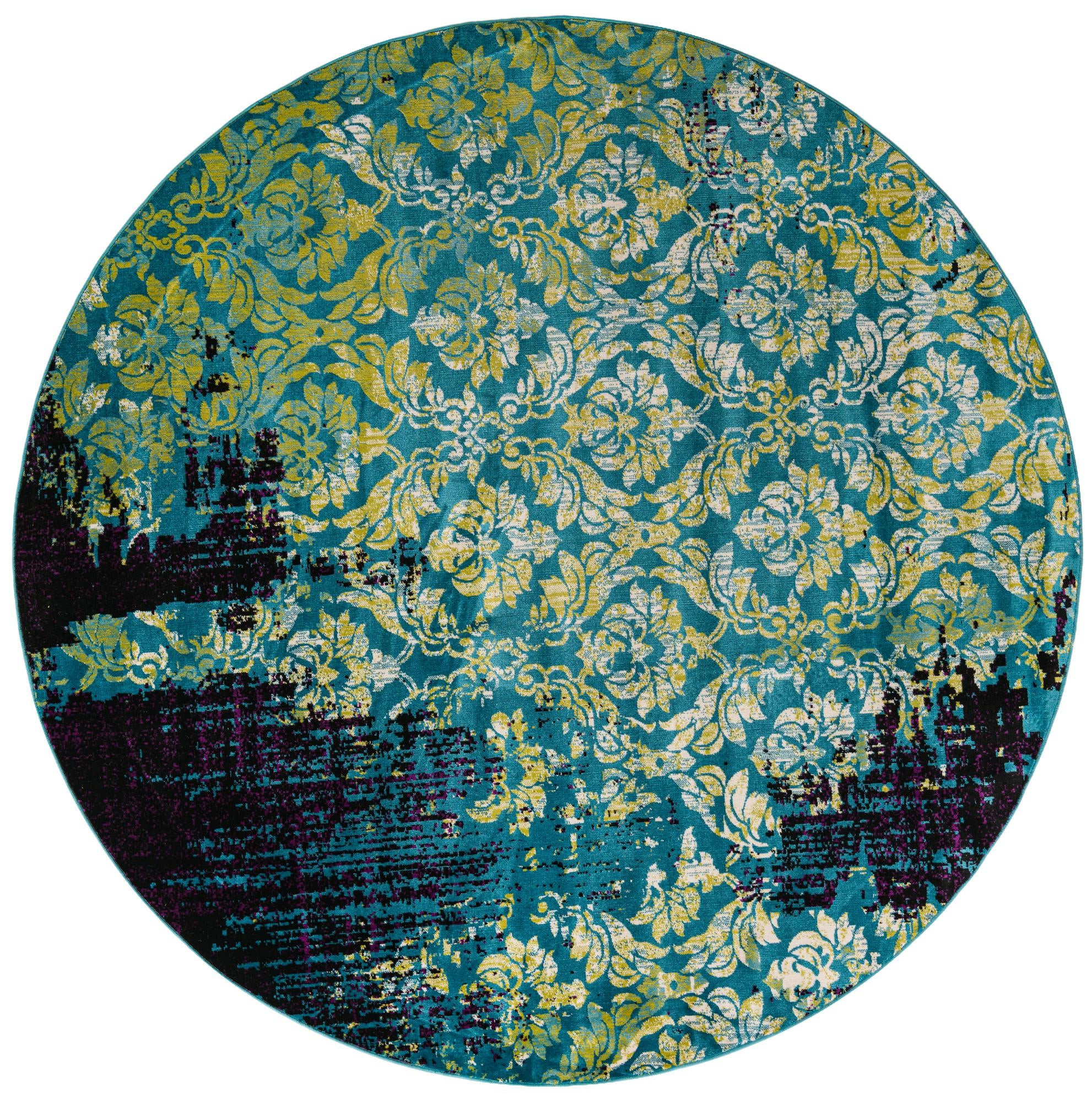 7' 10 x 7' 10 Harley · Border rug