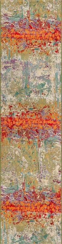 2' 7 x 11' Lomax · Abstract Outdoor Rug