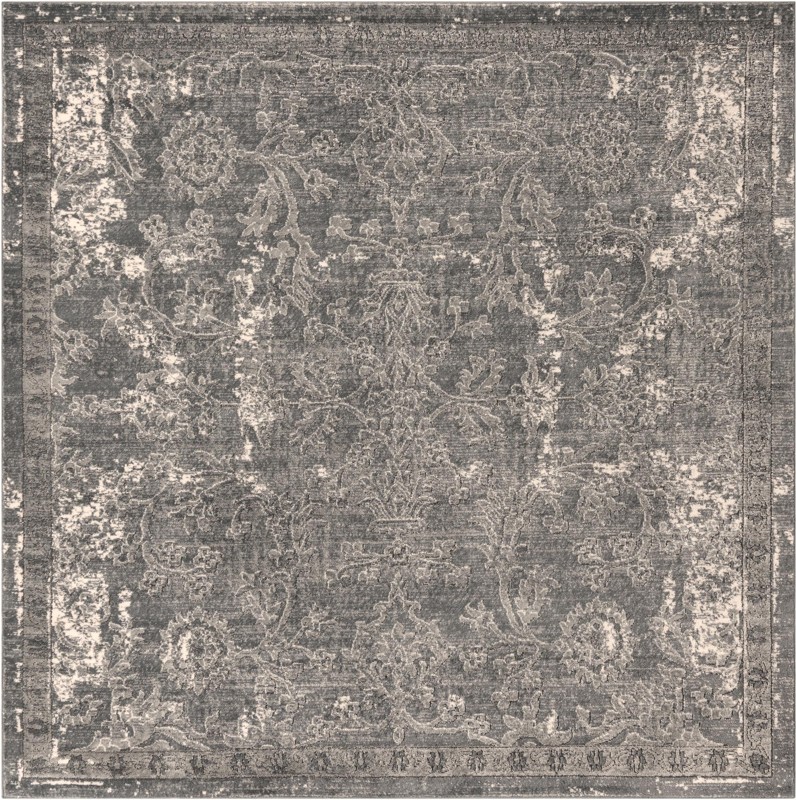 Lumley · Border rug, gray