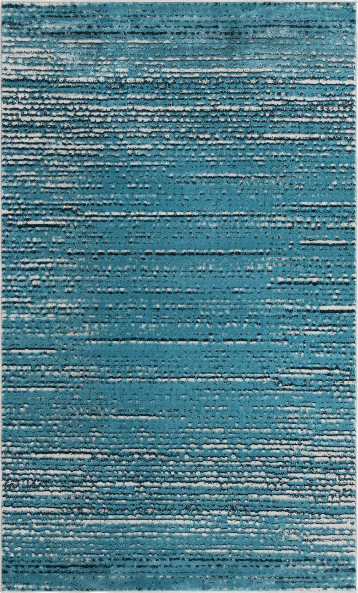 5' x 8' Tate · Abstract rug, blue