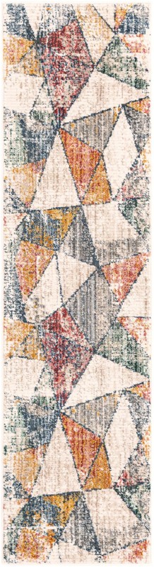 2' 2 x 8' Carney · Geometric rug, multi