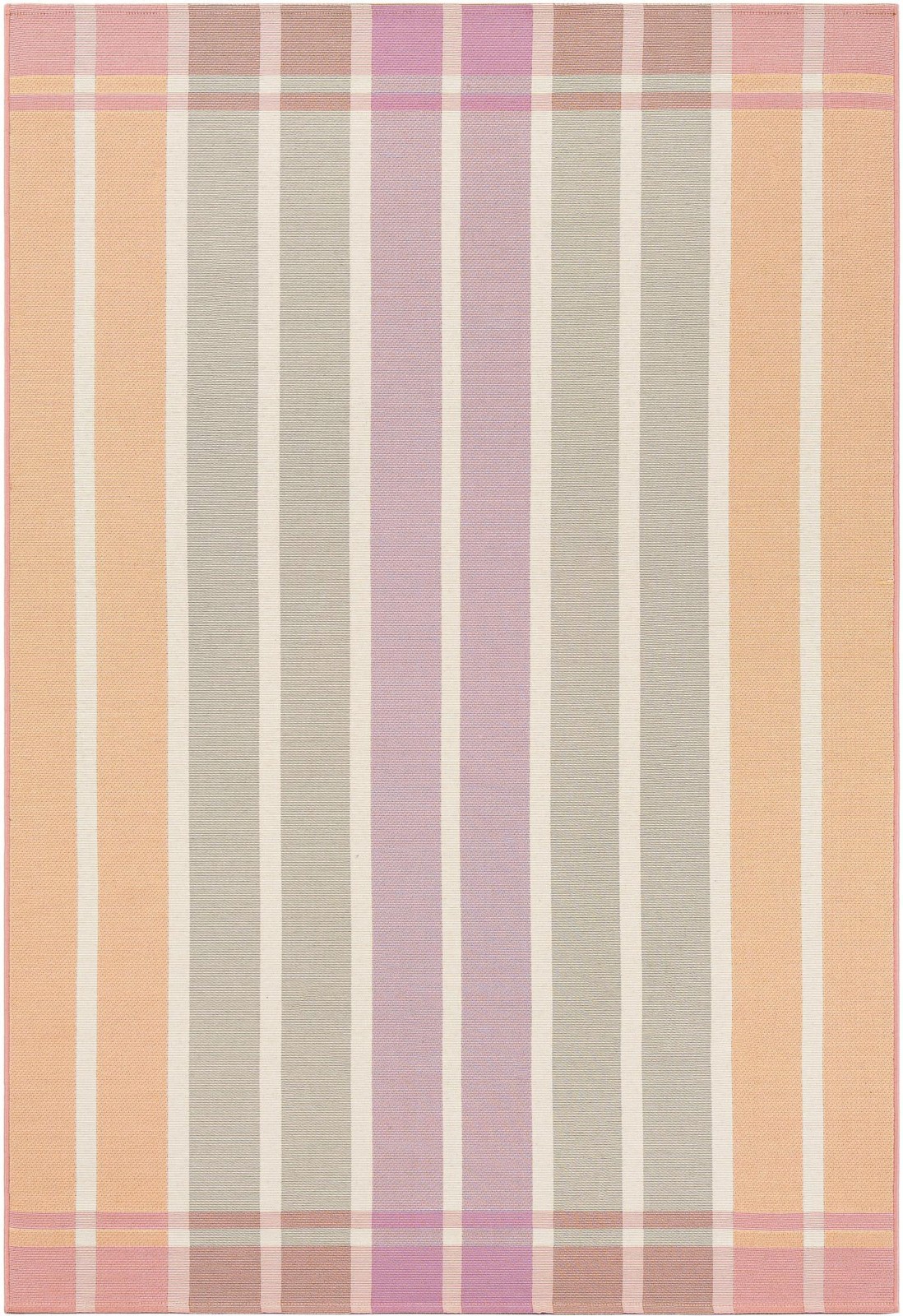 5' 3 x 8' Lomax · Border Outdoor Rug
