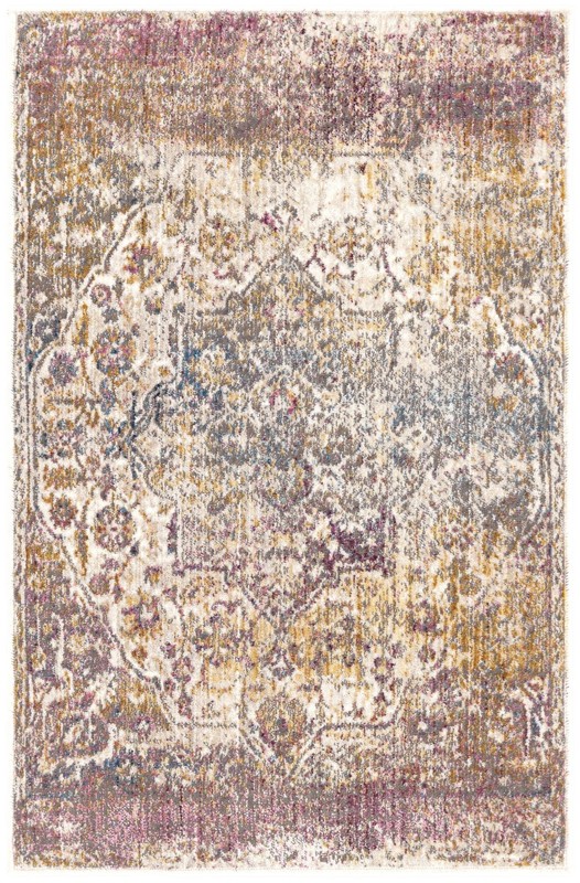 2' x 3' Denver · Border rug, multi
