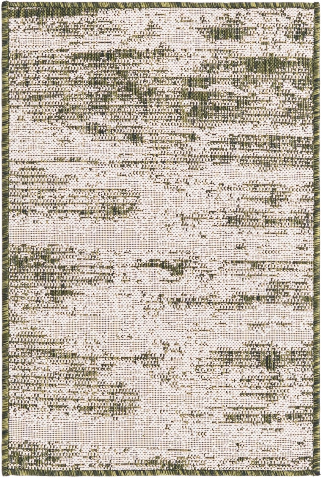 2' x 3' Henley · Abstract Outdoor Rug, green