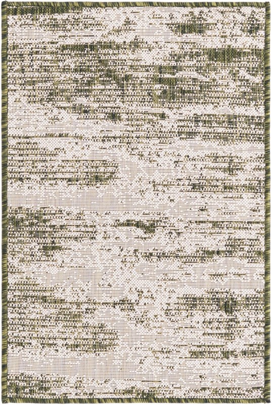 2' x 3' Henley · Abstract Outdoor Rug, green