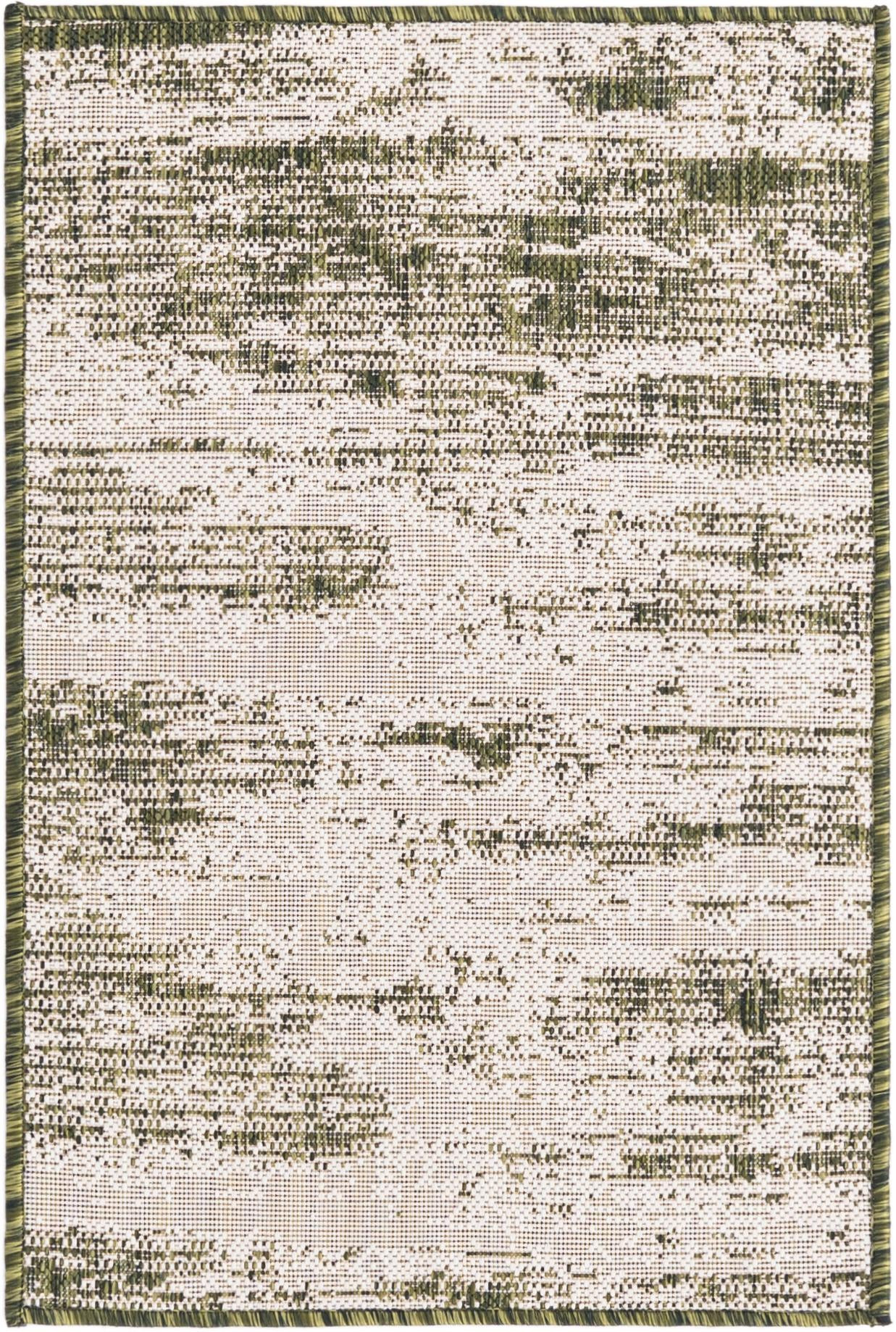 2' x 3' Henley · Abstract Outdoor Rug, green