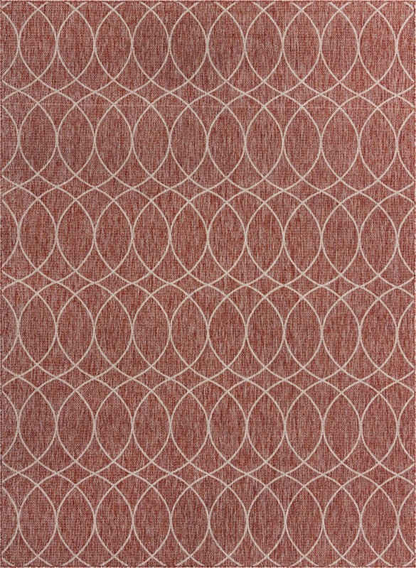 9' x 12' Atkins · Geometric Outdoor Rug