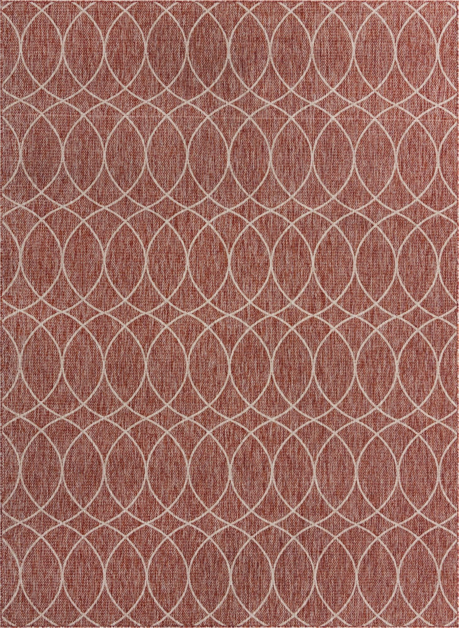 9' x 12' Atkins · Geometric Outdoor Rug