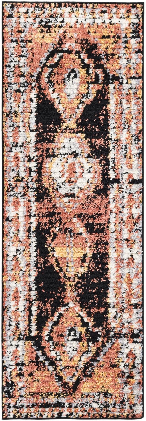 2' x 6' Corbin · Medallion rug, terracotta