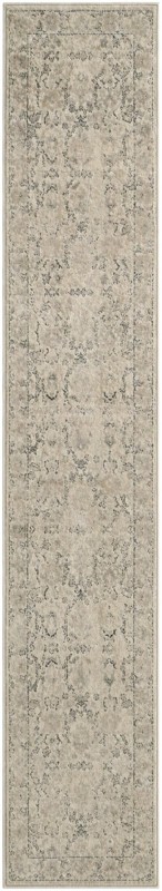 2' 2 x 12' Grouse · Border rug, beige