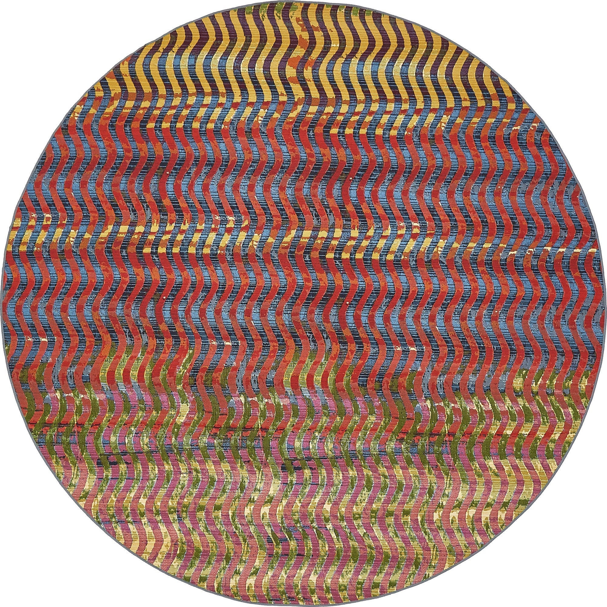 8' x 8' Lomax · Abstract Outdoor Rug