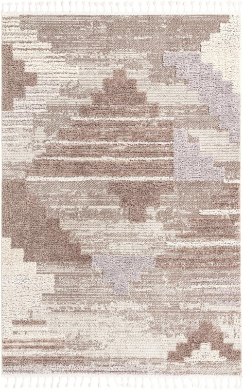 6' x 9' Ainsworth · Abstract rug, sand