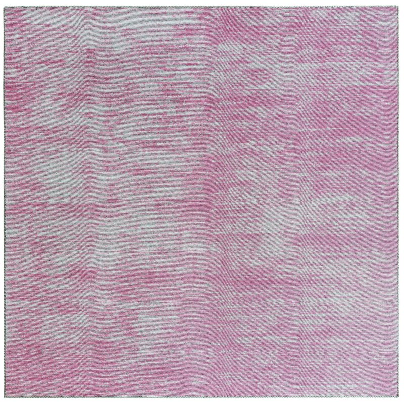 7' 7 x 7' 7 Prewitt · Solid rug, pink