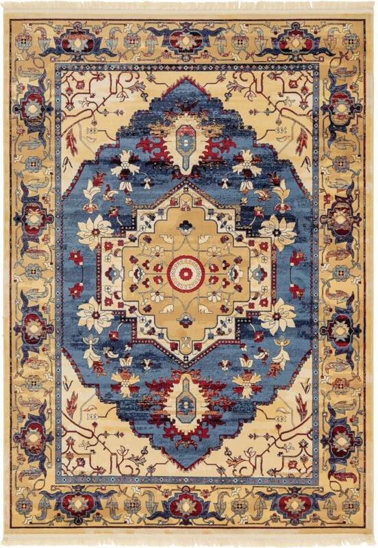 7' x 10' Rhoda · Border rug