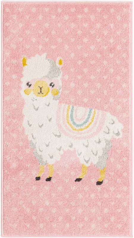 2' 2 x 4' Lantern · Pictoral rug, pink