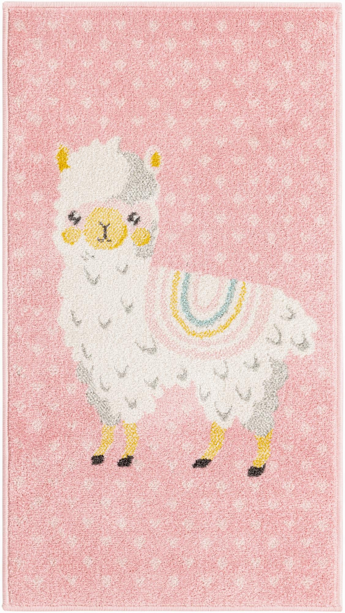 2' 2 x 4' Lantern · Pictoral rug, pink