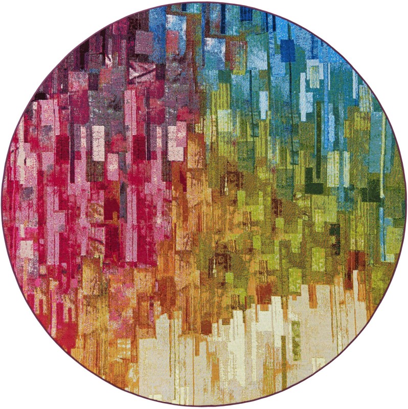8' x 8' Joplin · Abstract Outdoor Rug