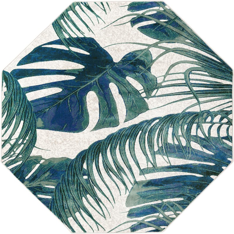 Britton · Floral / botanical rug, ivory