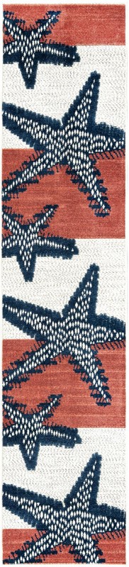 Fairmeadow · Lines Outdoor Rug, ivory