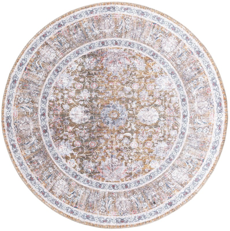 Bertie · Border rug, antique gold