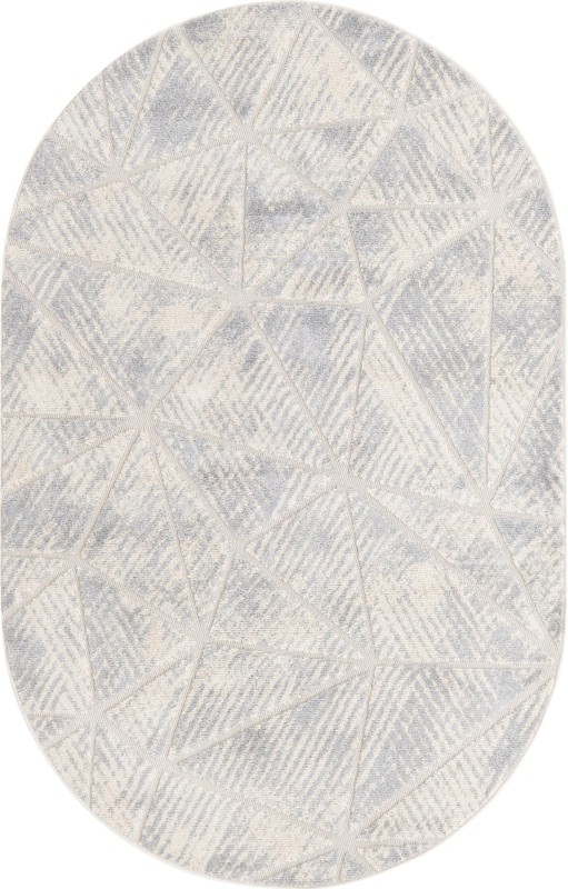 Skagway · Geometric rug, beige and gray