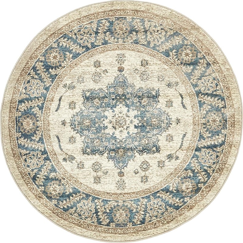 4' x 4' Weldon · Border rug