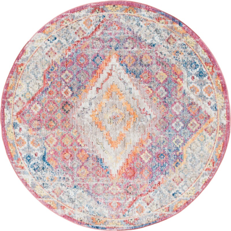 Hickorywood · Border rug, red