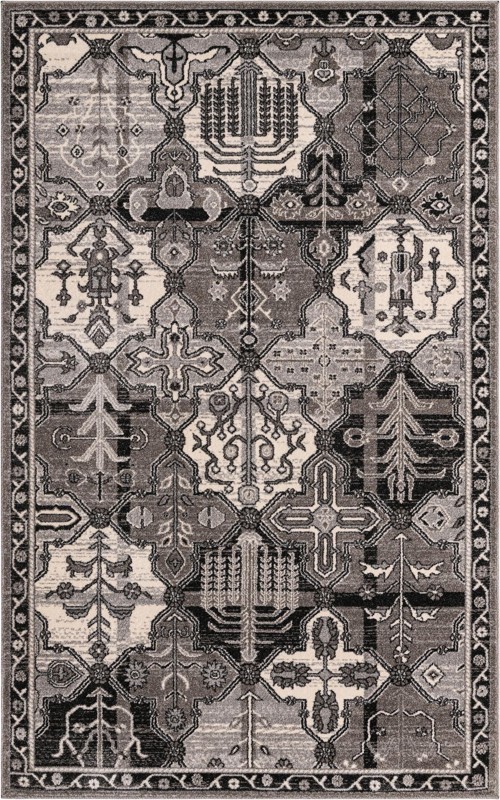 5' 3 x 8' Parsons · Border rug