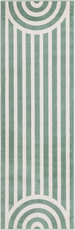 Nye · Geometric rug, soft green