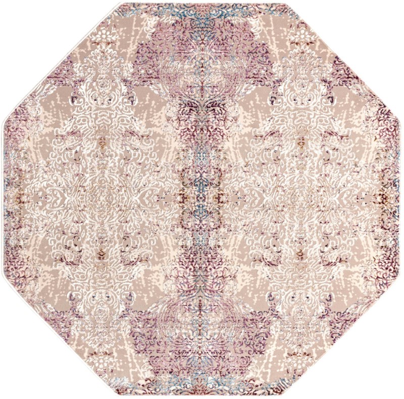 Tennant · Damask rug, ivory