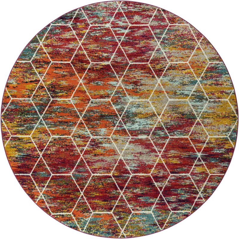 10' x 10' Galloway · Abstract rug