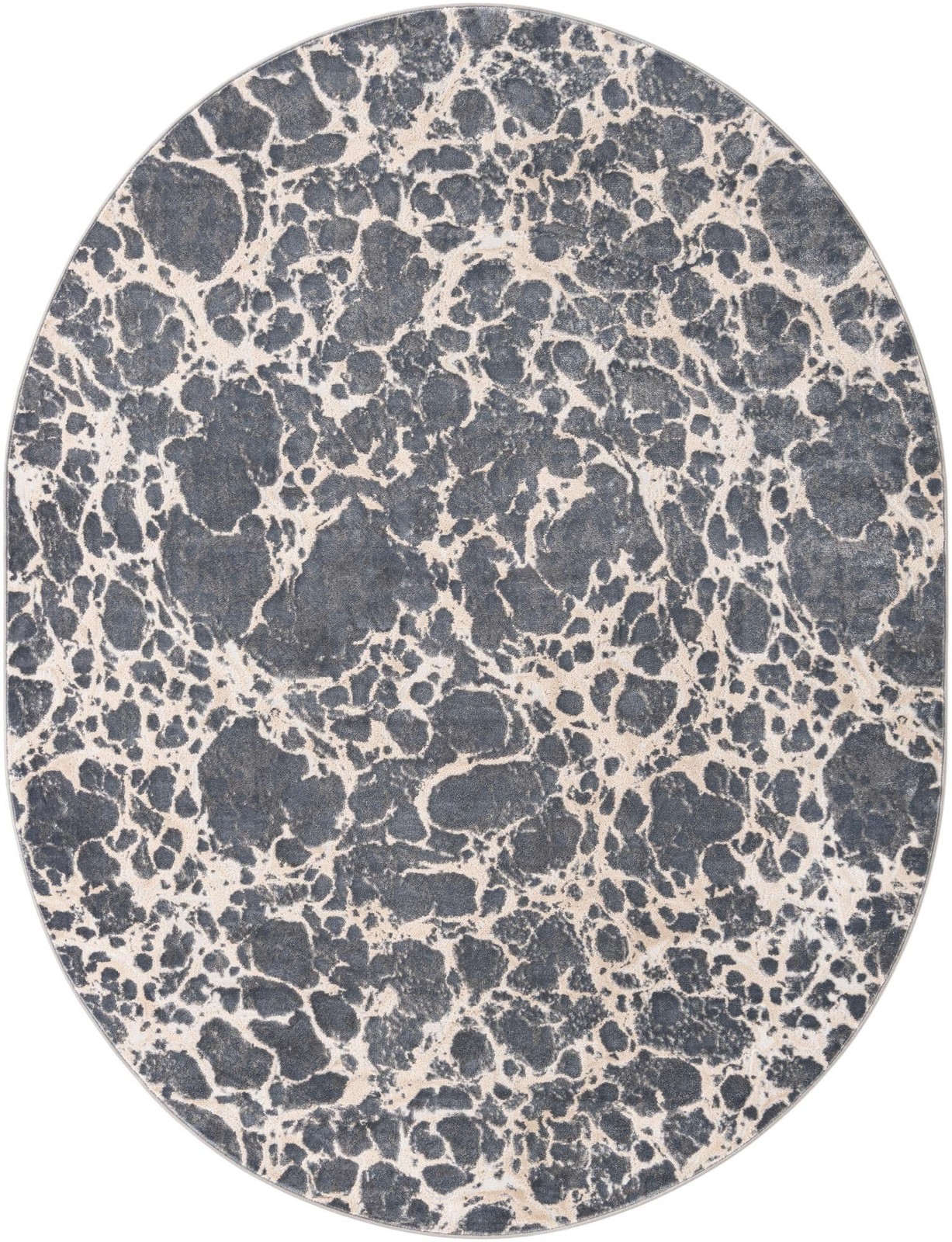 8' x 10' Lionel · Abstract rug, grey