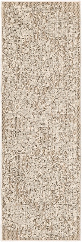 Cotter · Medallion Outdoor Rug, khaki