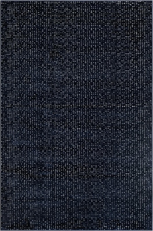 Swain · Lines rug, midnight blue