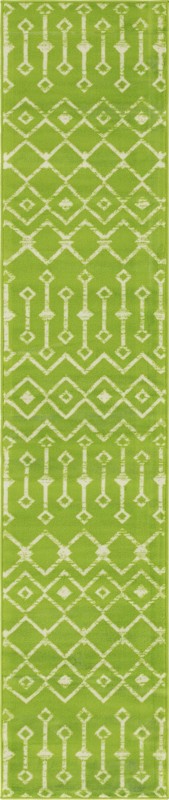 2' x 9' 10 Dudley · Chevron rug