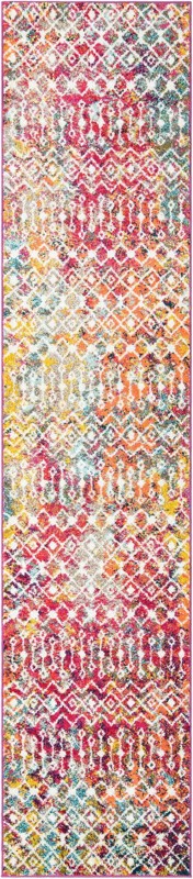 2' 7 x 12' Boswell · Diamond rug, multi