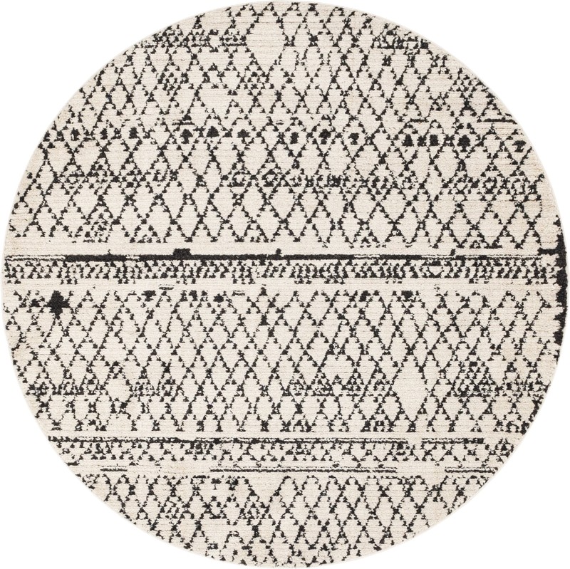 Walker · Diamond rug, cream