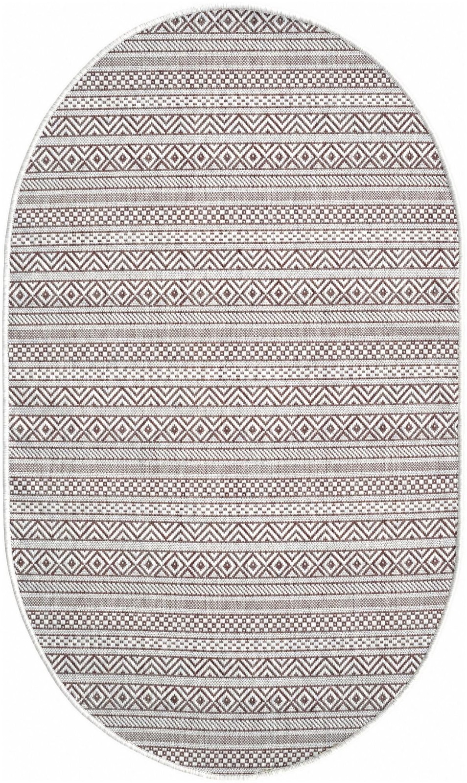 3' x 5' 3 Merlin · Geometric Outdoor Rug, red