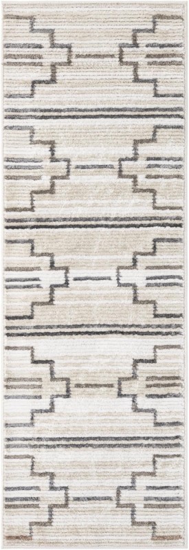 2' x 6' Twinbrook · Geometric rug, ivory